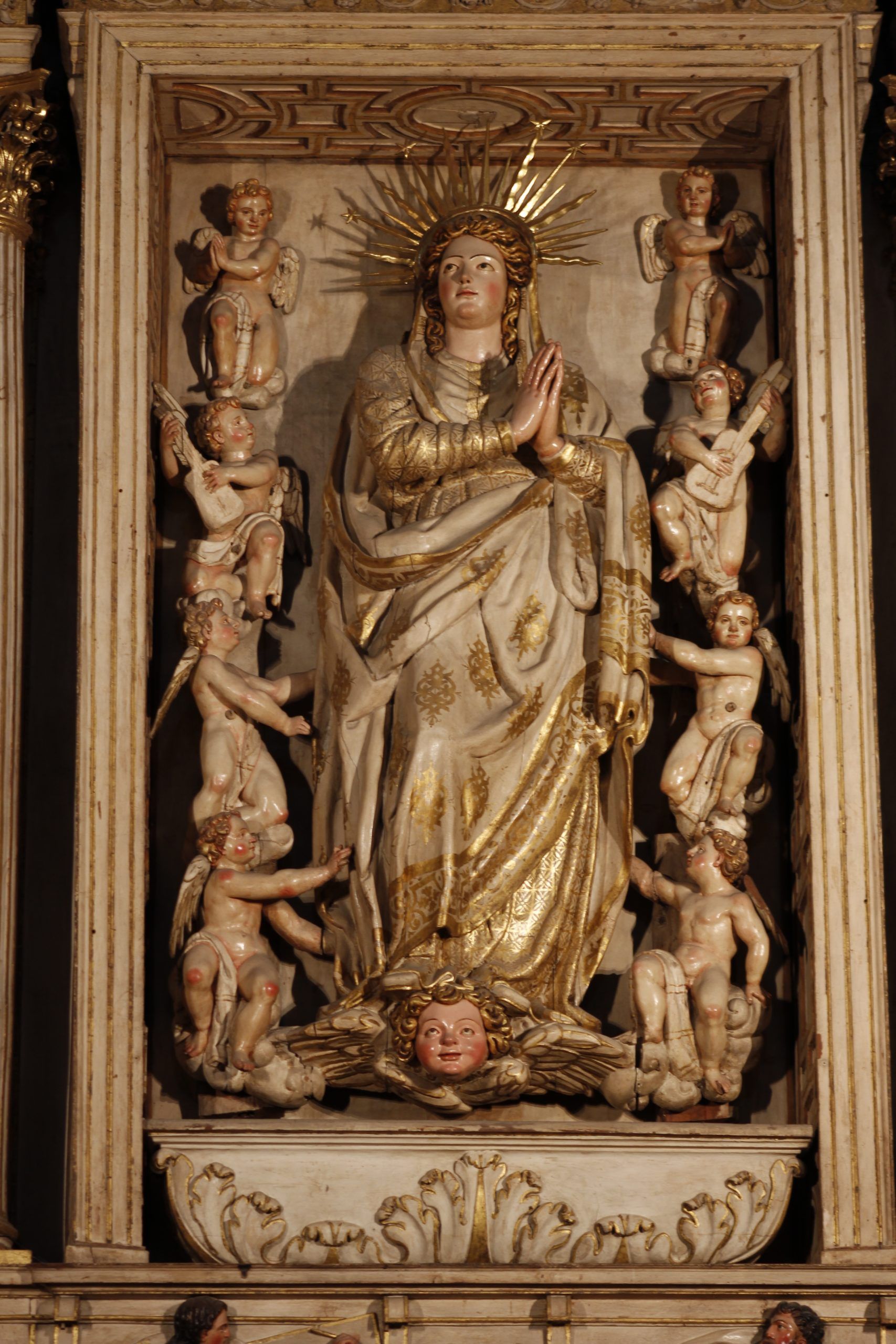 Gargantilla Virgen catedral Barbastro. Plata - Imagen 3