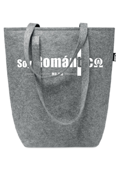 Bolsa PET reciclado (gris claro)