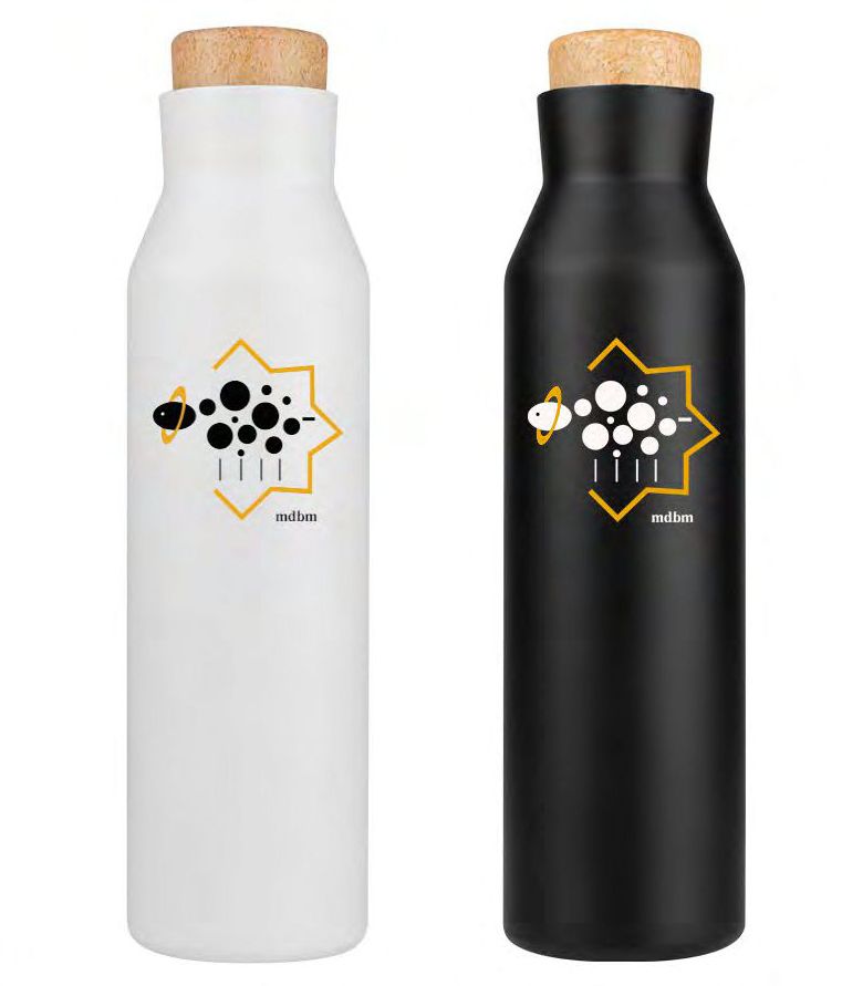 Botella termo AGNUS DEI (blanca) - Imagen 2