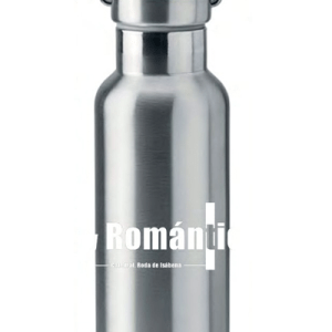 Botella termo SOY ROMÁN-T-ICO (color acero)
