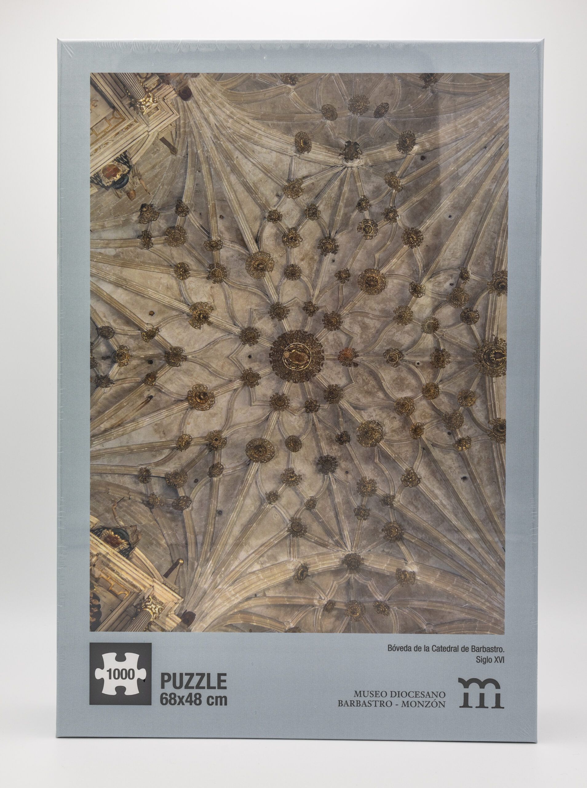 Puzzle 1000 piezas. Bóveda catedral de Barbastro
